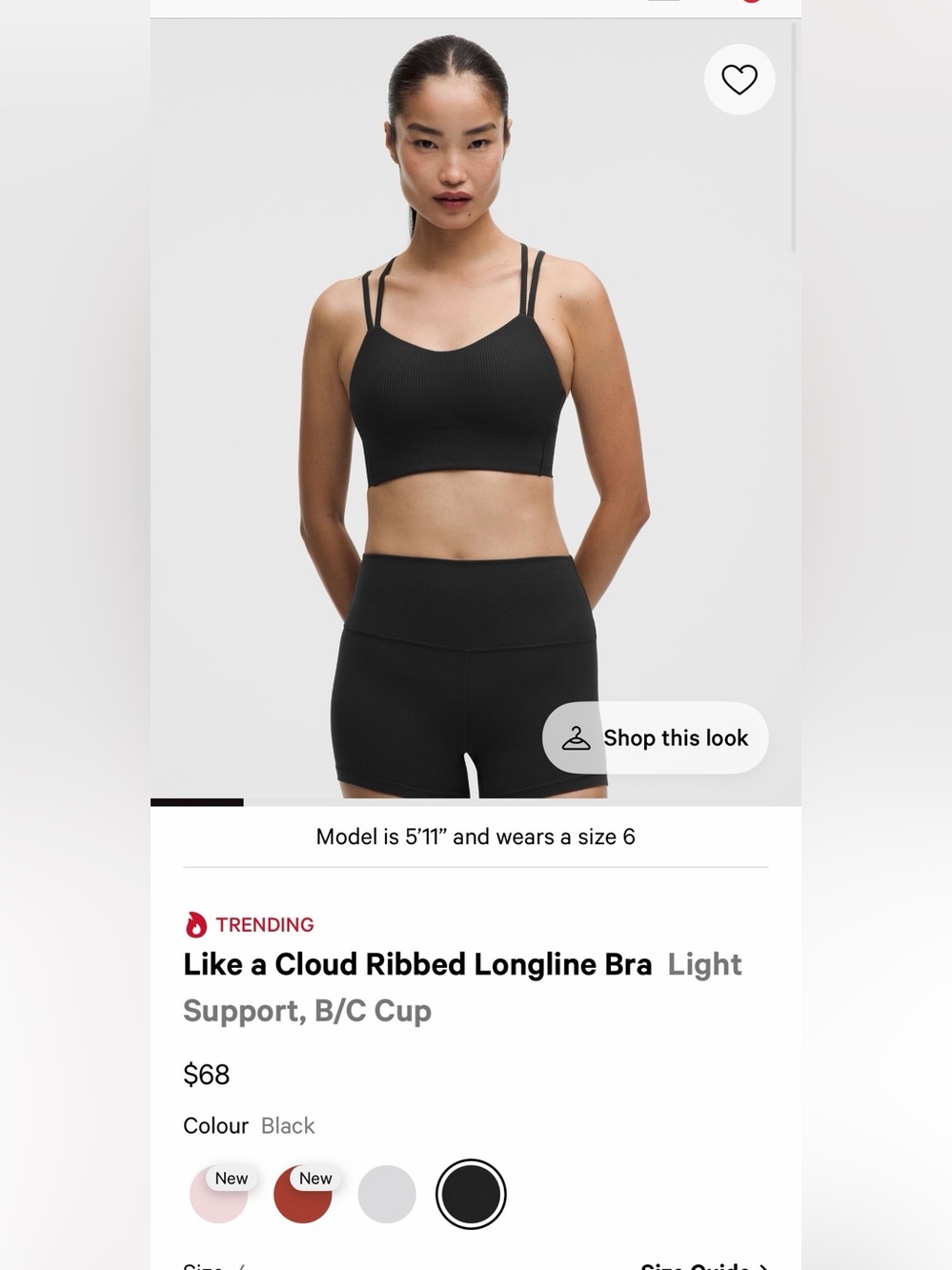 lululemon athletica Like a Cloud Ribbed Longline Bra - dark green